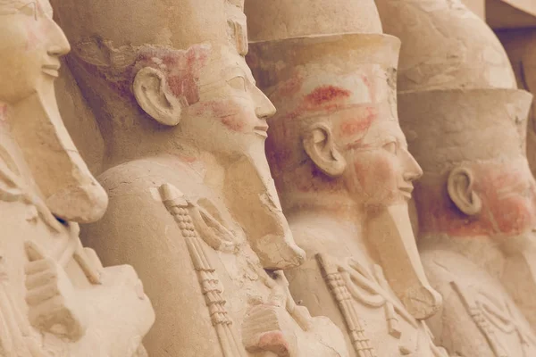 큰 사원의 하트 셉 수트, Karnak, 룩 소 르, 이집트 — 스톡 사진