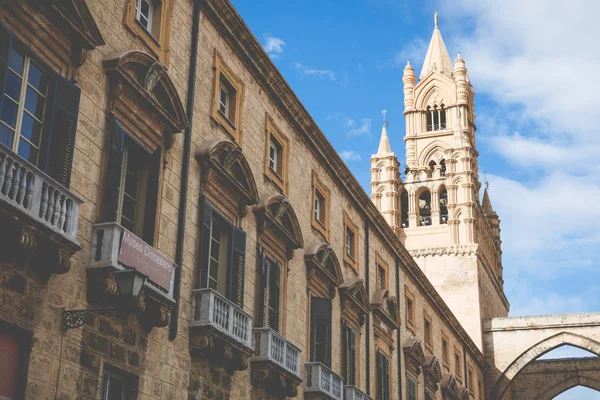 Palermo Katedrali (Büyükşehir katedral V varsayımı — Stok fotoğraf