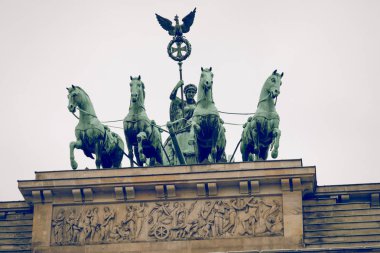Berlin Brandenburg Kapısı (Brandenburger Tor), Berlin, Almanya