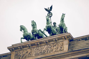 Berlin Brandenburg Kapısı (Brandenburger Tor), Berlin, Almanya