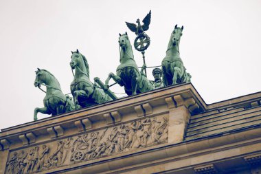 Berlin Brandenburg Kapısı (Brandenburger Tor), Berlin, Almanya