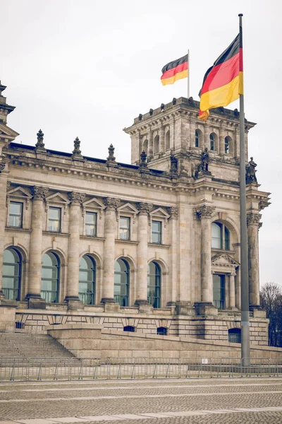 Reichstag 大厦德国议会 (凯撒小面包的位子 — 图库照片