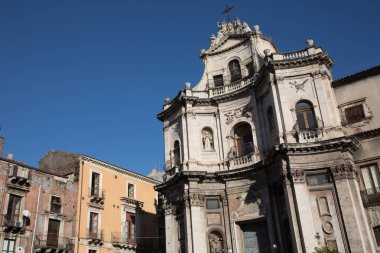 Piazza del Duomo, Catania Santa Agatha Katedrali ile ben
