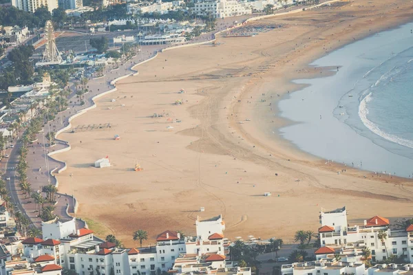 Vue panoramique aérienne d'Agadir depuis la Kasbah d'Agadir (Fort d'Agadir — Photo