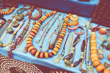Hatıra Eşyası Medina, Essaouira, Fas Fas souk el sanatları