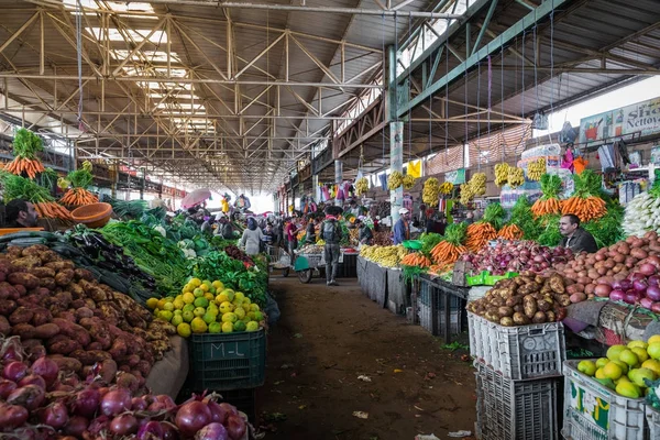 阿加迪尔, 摩洛哥-2017年12月15日: 露天市场 El, 在中心 — 图库照片