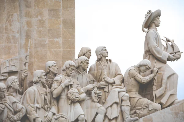 Monument Discoveries West Side Lisbon Portugal — Stock Photo, Image