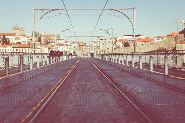 Dom Luis Міст Порту Португалія — стокове фото