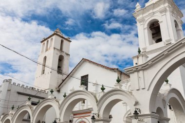 Sucre, Bolivya San Francisco Kilisesi. Sucre constitutio olduğunu