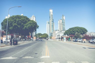 Buenos Aires, Arjantin - 05 Şubat 2018: Puerto Madero su