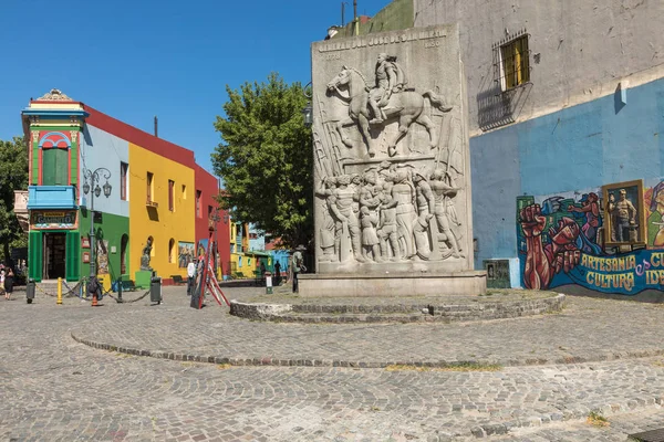 BUENOS AIRES, ARGENTINA - JANEIRO 30, 2018: Área colorida em La — Fotografia de Stock