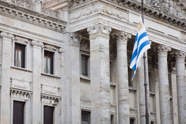 MONTEVIDEO, URUGUAY -  FEBRUARY 04, 2018 : Palacio Legislativo i