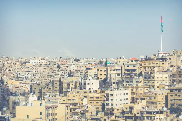 Panorama van de stad van Amman, Jordanië — Stockfoto