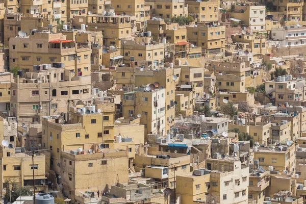 Panorama de la ciudad de Ammán, Jordania — Foto de Stock