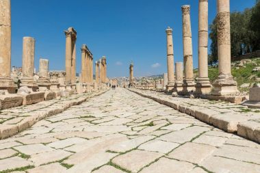 Roma şehir Gerasa: Jerash (Pompeii o yakınındaki Sütunlu Cadde