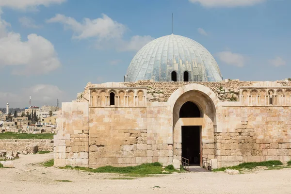 Amman Citadel złożonych (Jabal al-Qal'a), krajowe witryny zabytkowy — Zdjęcie stockowe