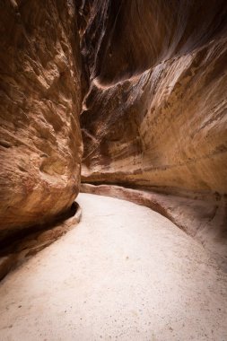 muhteşem güzelliği: petra, jordan siq vadide