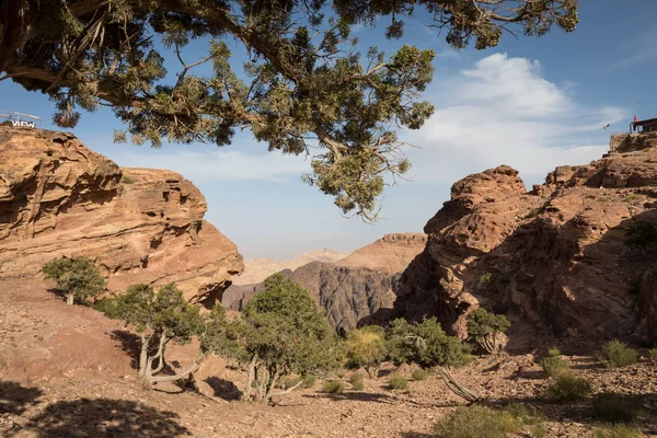 View over the canyon from the highest observation point in the a — Stock Photo, Image