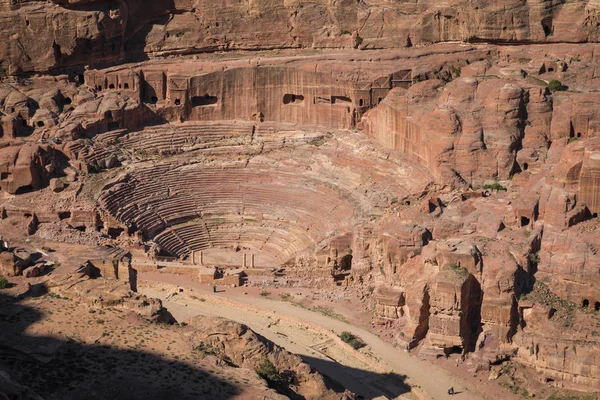 Petra, la antigua ciudad de Jordania — Foto de Stock