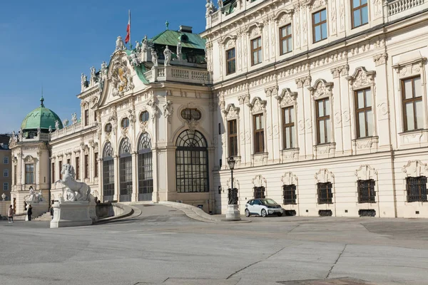 Вена, Австрия. Верхний Бельведерский дворец — стоковое фото
