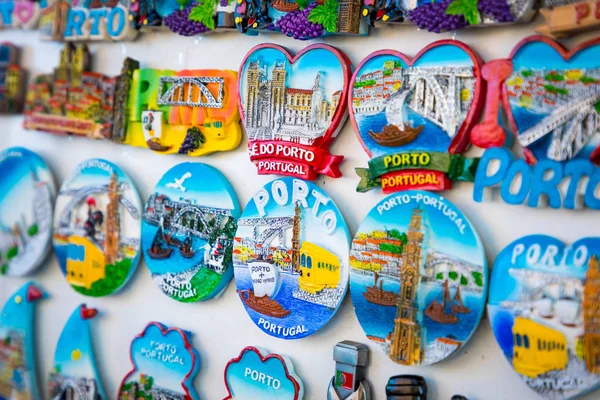 Traditionele Portugese Souvenirs Voor Lokale Markt Verkoop Portugal — Stockfoto