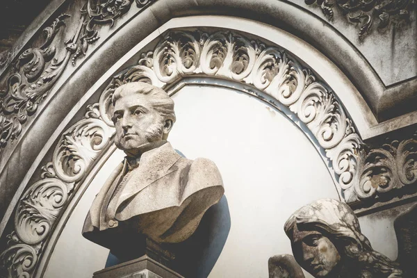 Monumenti Cimitero Recoleta Cimitero Pubblico Buenos Aires Argentina — Foto Stock