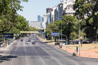 Buenos Aires, Arjantin - 30 Ocak 2018: Dikilitaş büyük bir