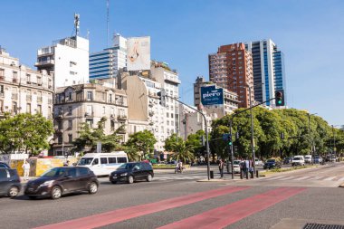 Buenos Aires, Arjantin - 30 Ocak 2018: Dikilitaş büyük bir