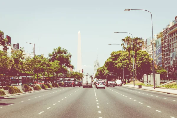 BUENOS AIRES, ARGENTINA - 30 DE ENERO DE 2018: El Obelisco a major — Foto de Stock