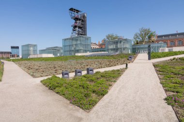 Katowice, Polonya - 05 Mayıs 2018: Silesia modern binalar