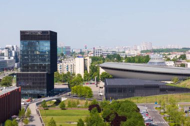 Katowice, Polonya - 05 Mayıs 2018: Spode denilen eğlence salonu