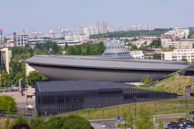 Katowice, Polonya - 05 Mayıs 2018: Spode denilen eğlence salonu