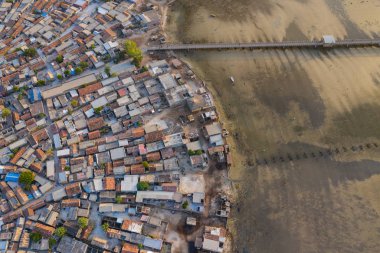 Joal Fadiouth 'un hava görüntüsü. Unesco site Fotoğrafı: İHA F