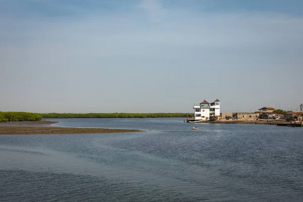 Tarihi Fadiauth Adası 'na bakın. Senegal. Batı Afrika. — Stok fotoğraf