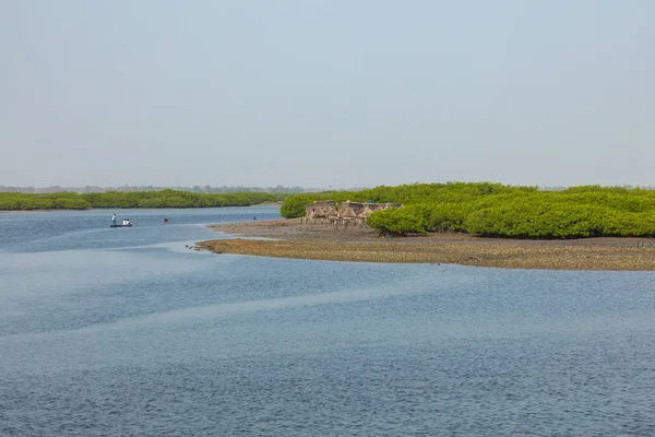 Tarihi Fadiauth Adası 'na bakın. Senegal. Batı Afrika. — Stok fotoğraf