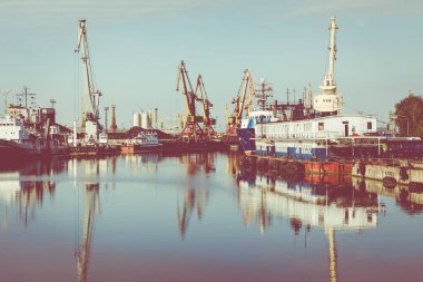 Kaliningrad, Rusya - 05 Eylül 2019: Kalininingrad Limanı
