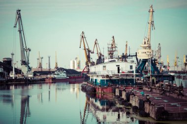 Kaliningrad, Rusya - 05 Eylül 2019: Kalininingrad Limanı