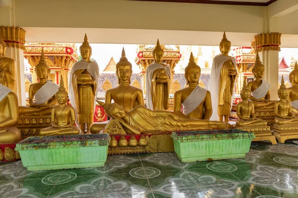 Pha que Luang templo em Vientiane, Laos — Fotografia de Stock