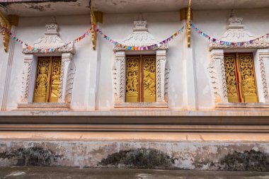 Vientiane 'deki Buddist tapınağı Vat Haysoke. Laos. Asya. 