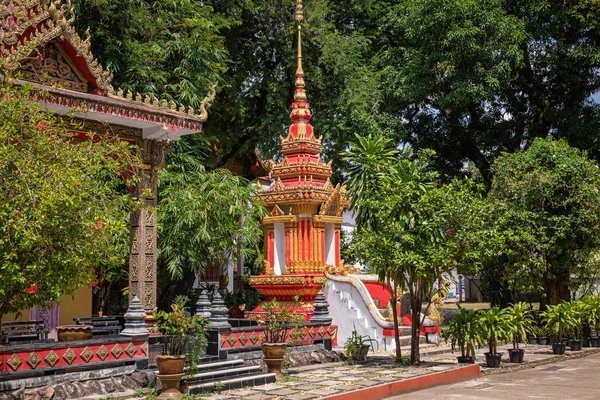 Buddisttemplet Vat Haysoke i Vientiane. Laos. Asien. — Stockfoto