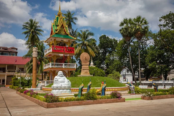 Wat Mixai buddistiska tempelkloster i Vientiane, Laos — Stockfoto