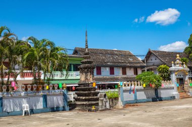 WAT xieng tanga Tapınağı, luang pra bang, laos