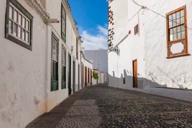 Santa Cruz, capital city of the island La Palma. Traditional arc