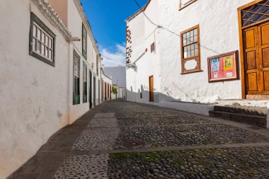 Santa Cruz, capital city of the island La Palma. Traditional arc
