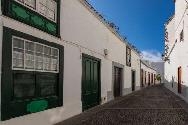 Santa Cruz, capital city of the island La Palma. Traditional arc