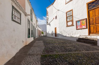 Santa Cruz, capital city of the island La Palma. Traditional arc