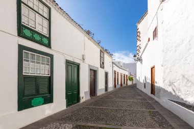 Santa Cruz, capital city of the island La Palma. Traditional arc