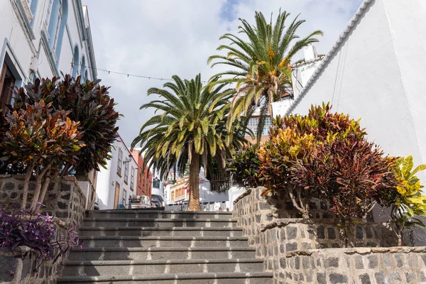 Santa Cruz, capitale dell'isola La Palma. Arco tradizionale — Foto Stock