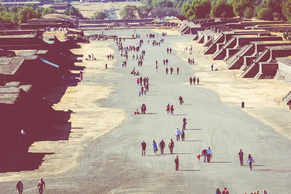 Las Pirámides Antigua Ciudad Teotihuacán México —  Fotos de Stock