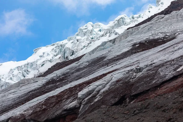 Blick Vom Vulkan Cotopaxi Während Einer Wanderung Nationalpark Cotopaxi Ecuador — Stockfoto